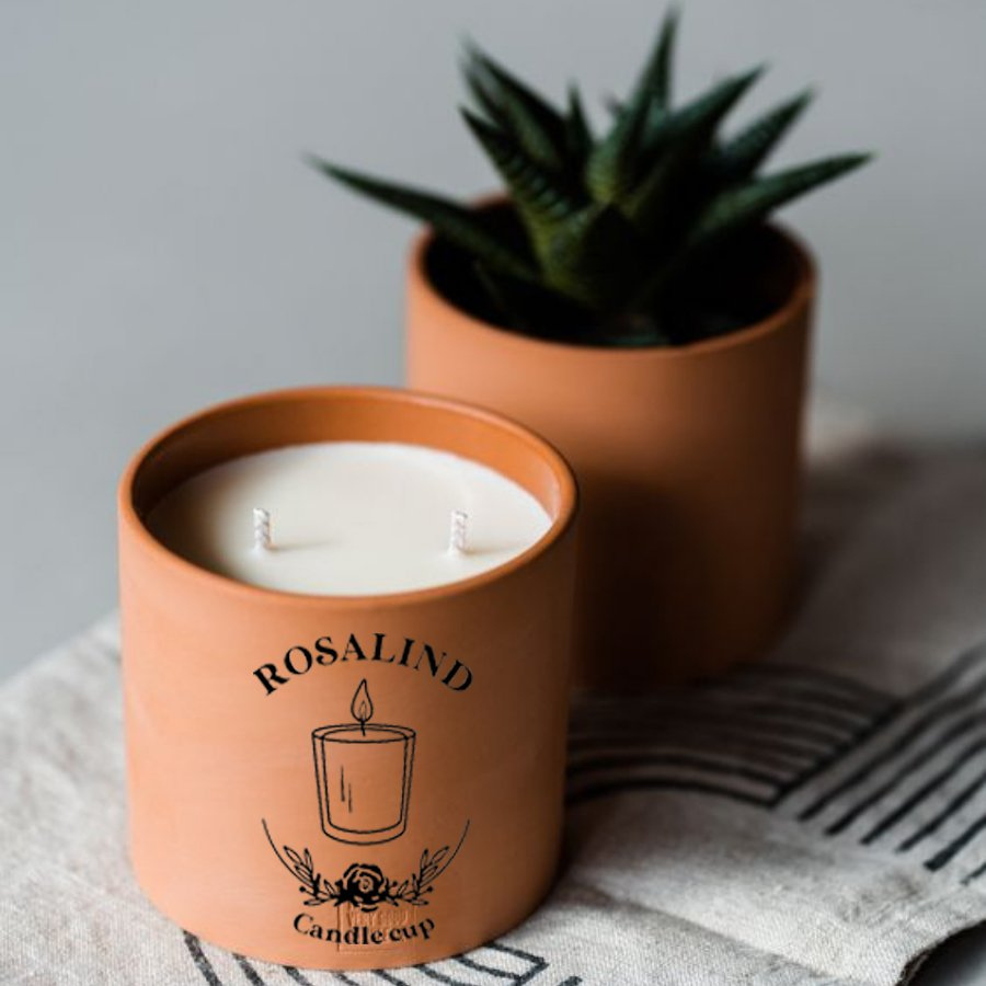 Nến thơm handmade hương gỗ Rosalind