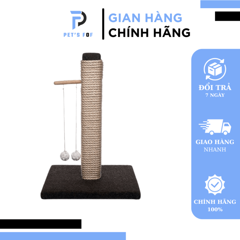 NHÀ CHƠI THÚ CƯNG HÌNH TRỤ PET’S FOF NC014
