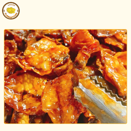 Mực Rim Tỏi Ớt Đồ Ăn Vặt Floraatirre 500gr