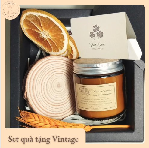 Set Quà Tặng Vintage CANDLESLIT – Set Quà Tặng Sang Trọng, Tinh Tế