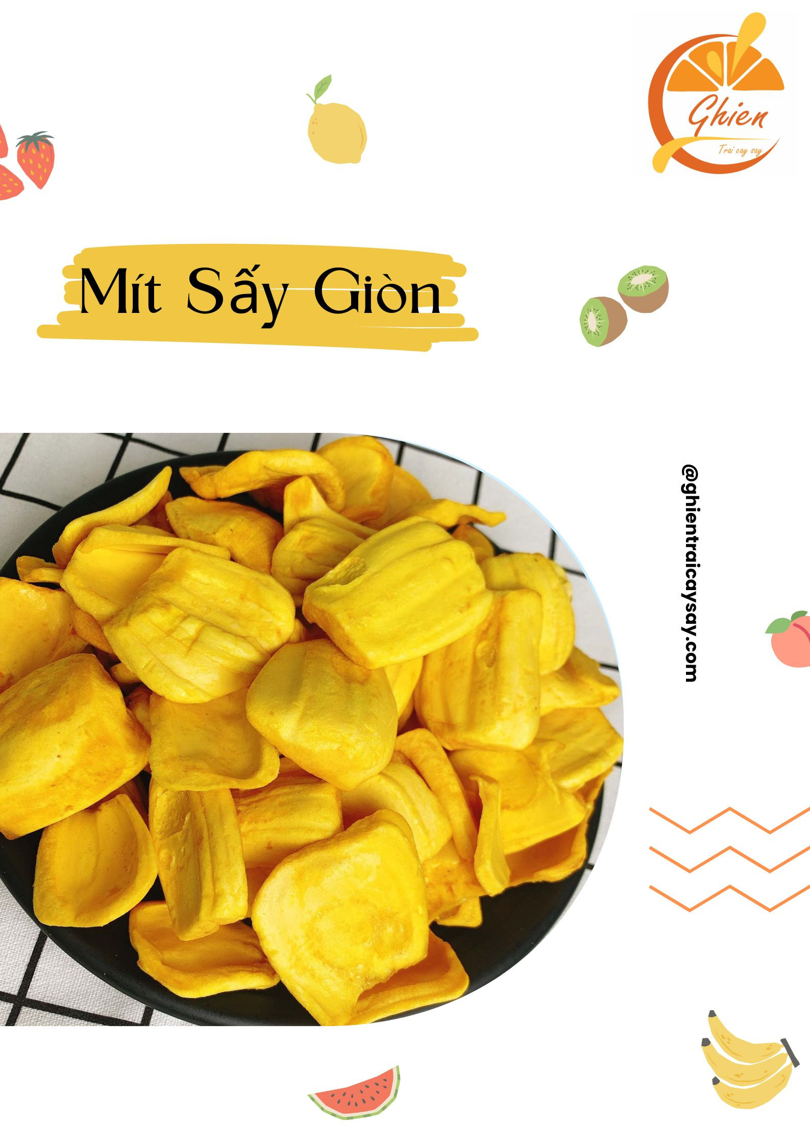 Mít sấy giòn, 80g