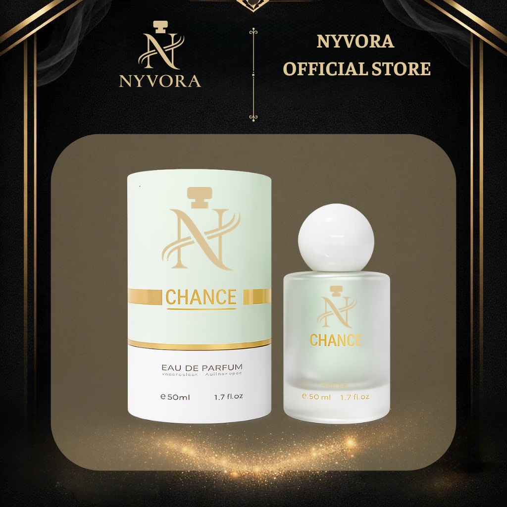 Nước Hoa Unisex Chance Nyvora Xanh 50ml