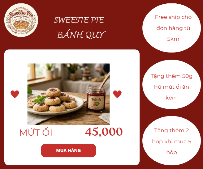 Bánh Quy Mứt Ổi