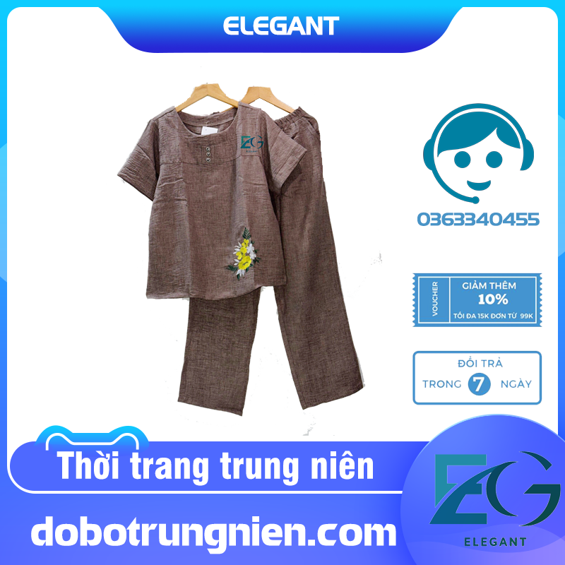 Đồ Bộ Trung Niên Đũi – Lạnh Vân Mây