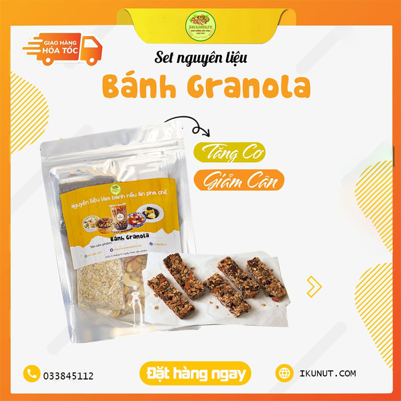 Granola tăng cân