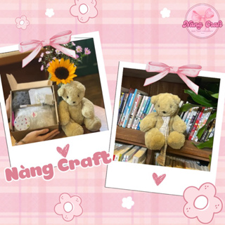 Set gấu bông cử động _Nangcraft dễ thương