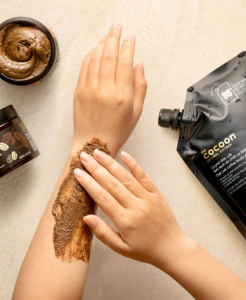 Cà Phê Đắk Lắk Làm Sạch Da Chết Cơ Thể Cocoon Coffee Body Polish