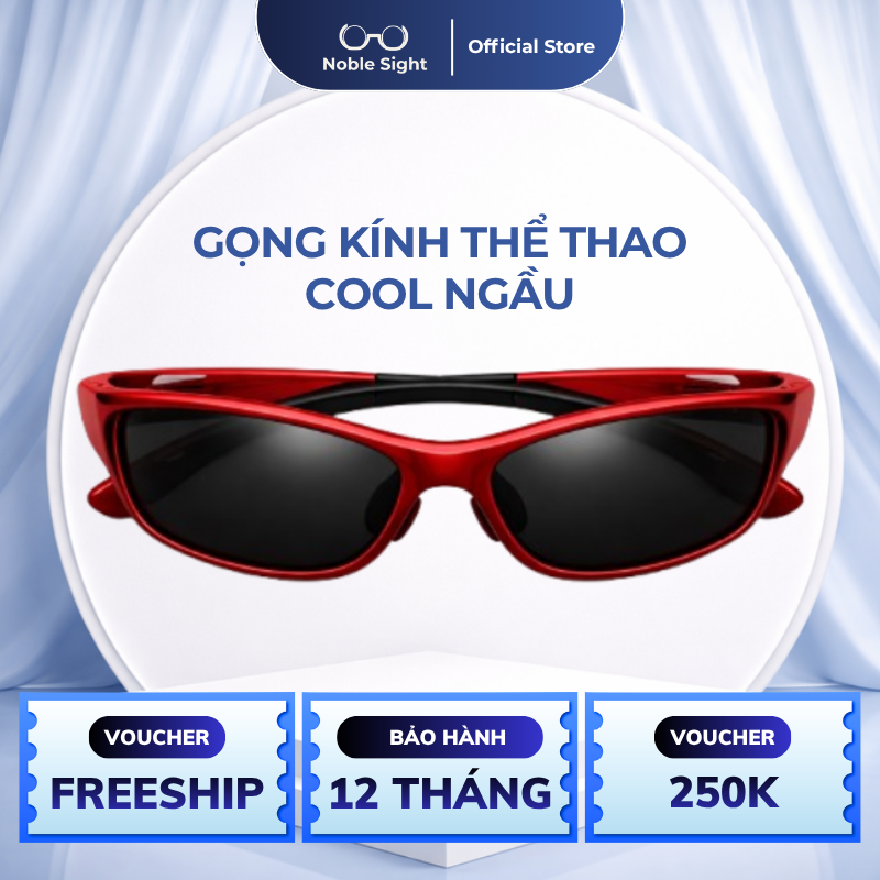 Kính Mắt Mèo Noble Sight Gọng Nhựa Bền Nam Phong Cách Thể Thao NS1012