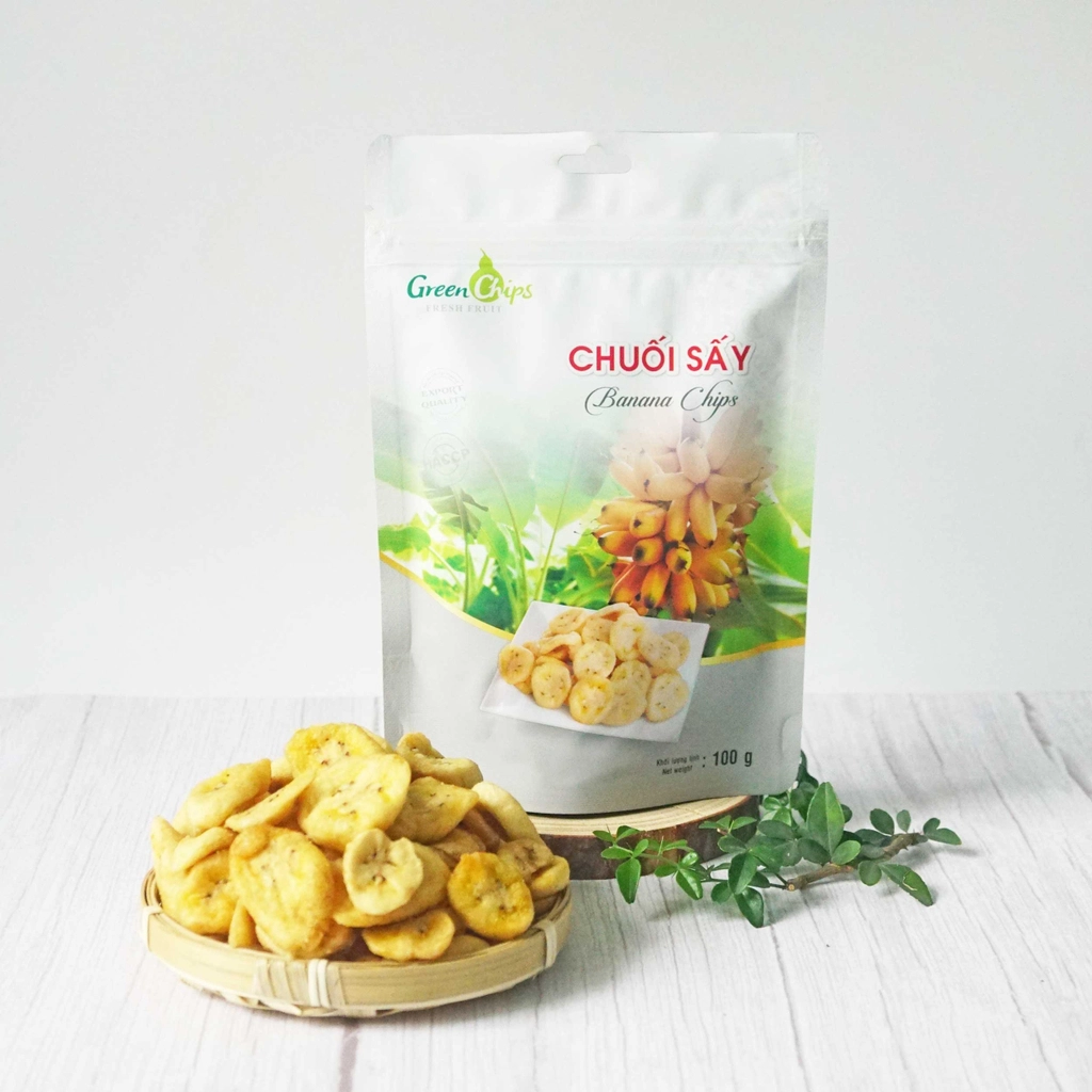 Chuối Sấy Giòn Hàng Vụn thơm ngon