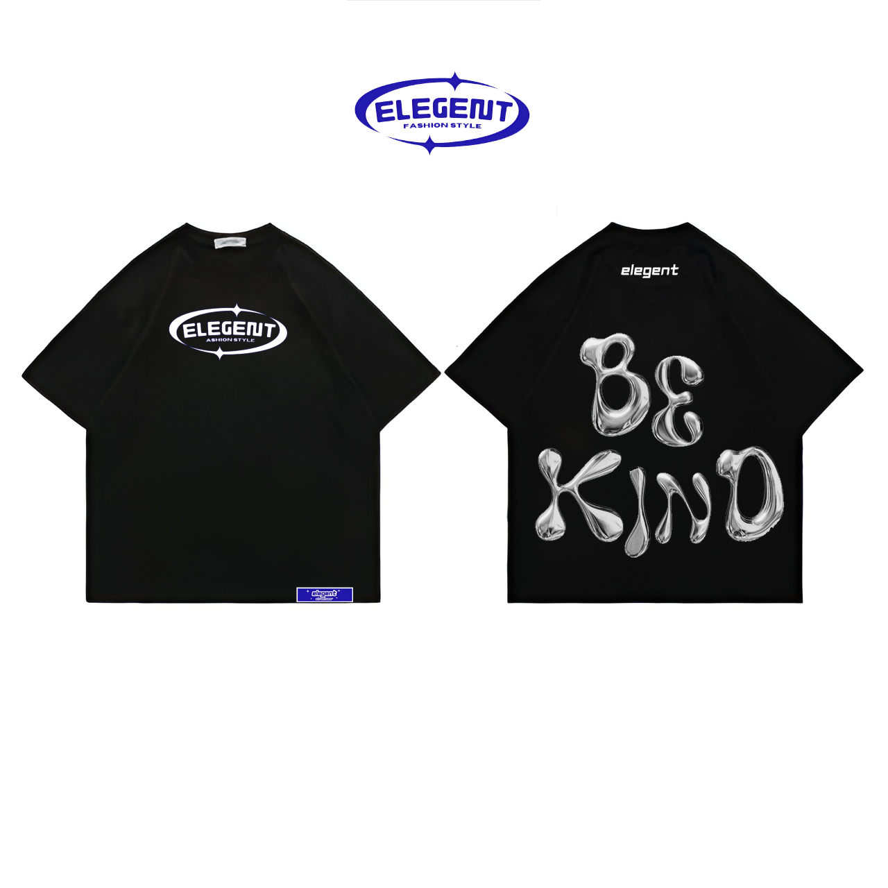 ÁO THUN ELEGENT BEKIND – BLACK