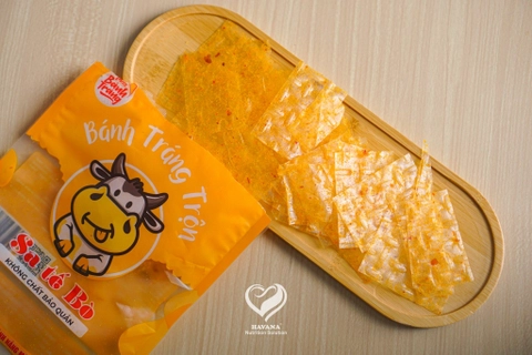 Bánh Tráng Trộn Sate Bò