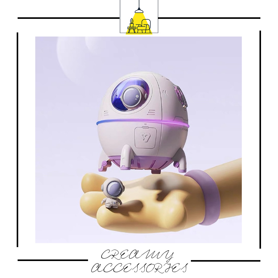 Đèn Tàu Vũ Trụ Tích Hợp Phun Sương