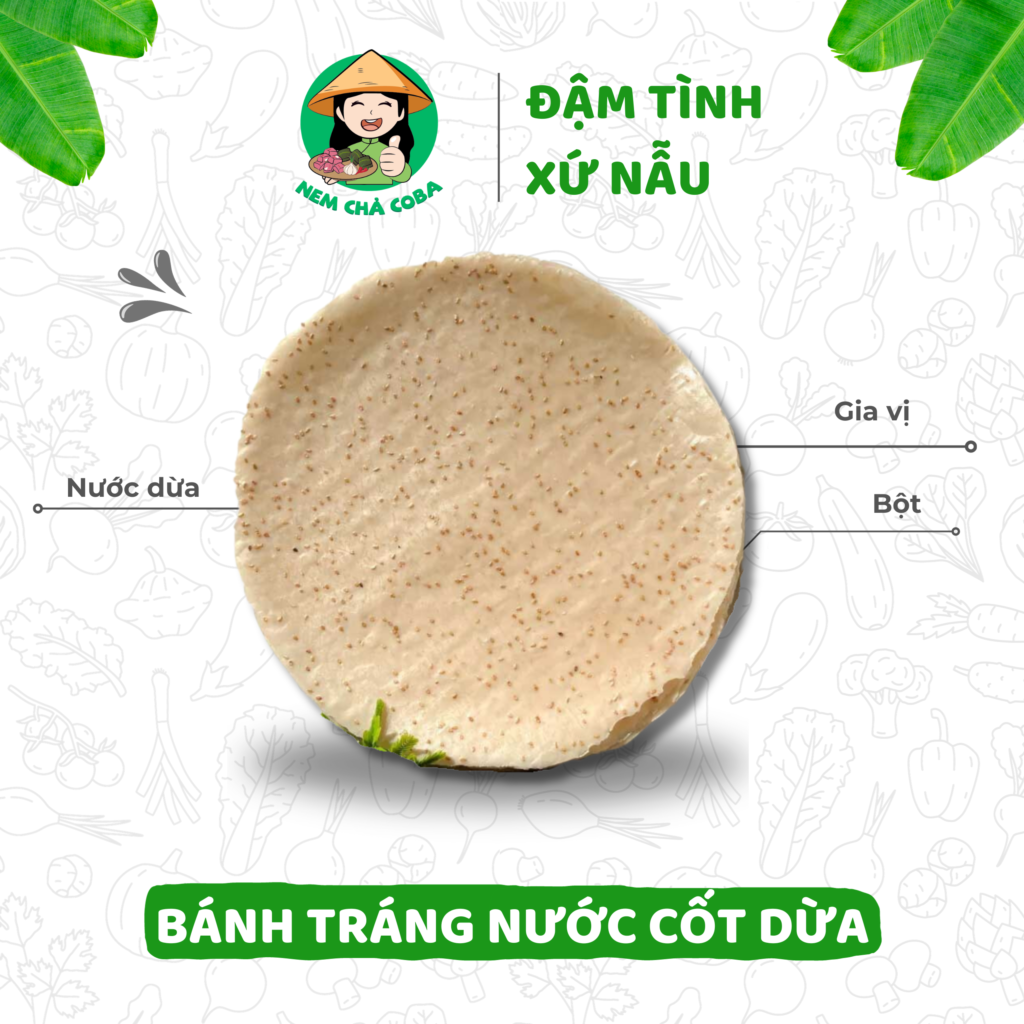 Tráng Miệng Bánh Tránh Nước Dừa Bình Định (10 Cái) – Hàng Chính Gốc CoBa
