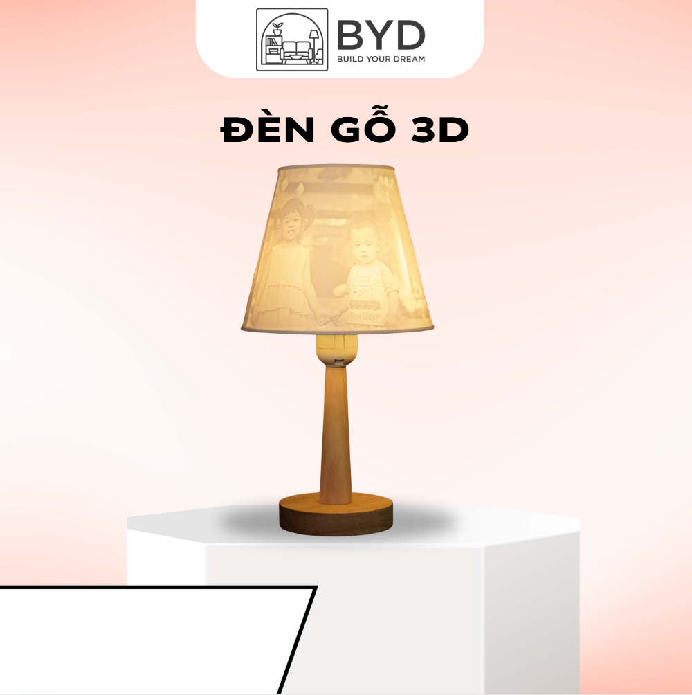 Đèn Gỗ 3D