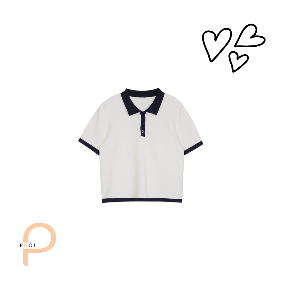 Áo Polo Tay Ngắn Đơn Giản