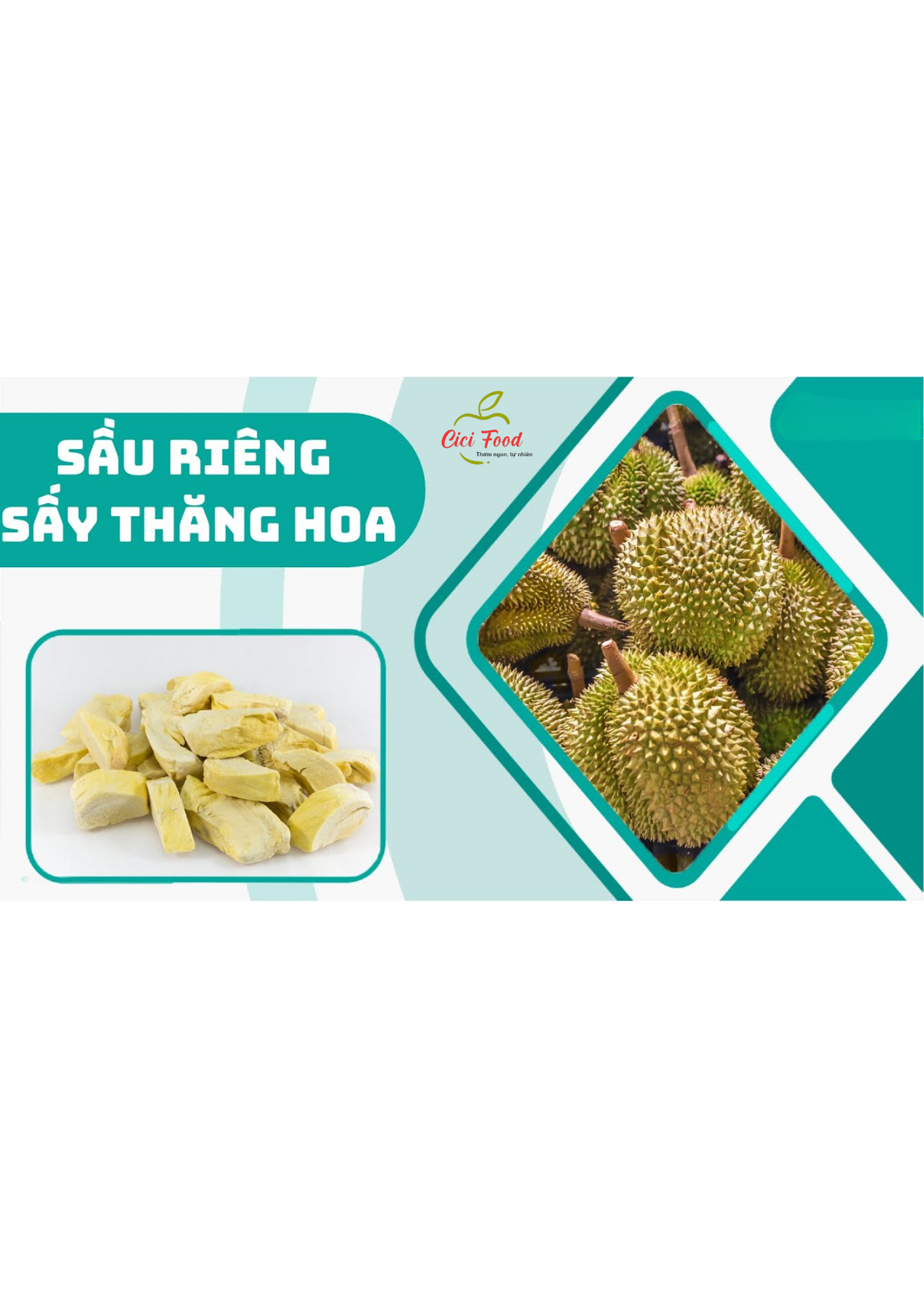 Sầu riêng sấy thăng hoa