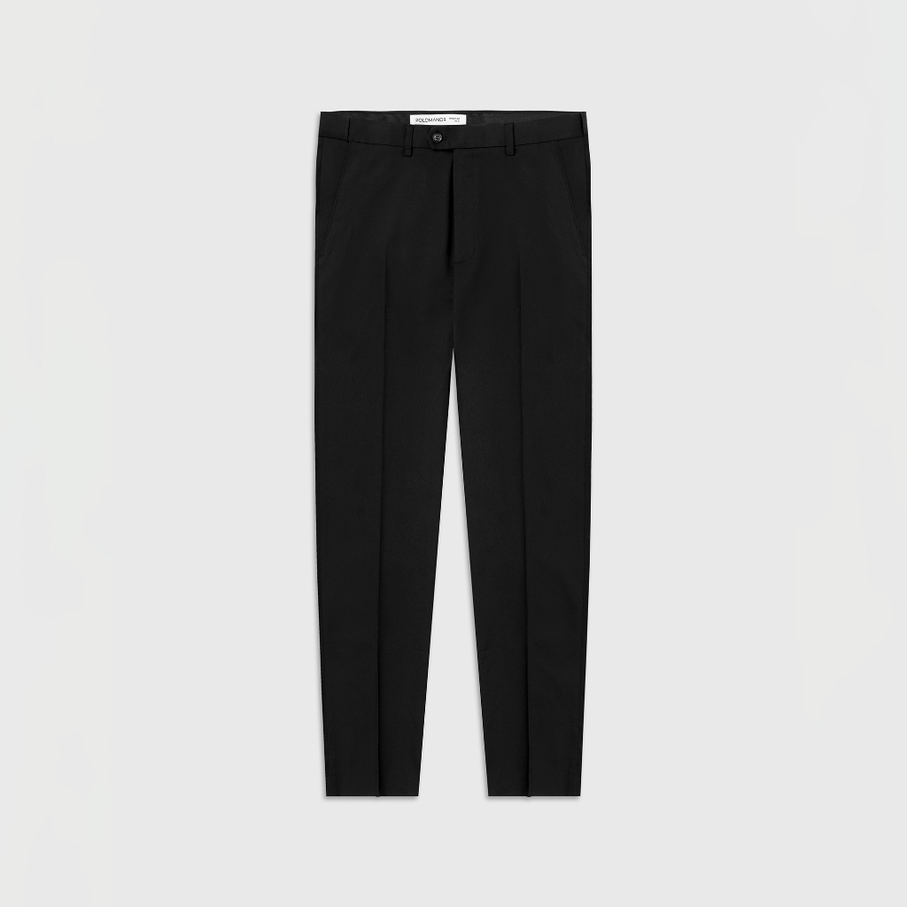 Quần dài tây nam POLOMANOR co giãn 2 chiều, xuất xịn, lưng đai chun ẩn, chuẩn form