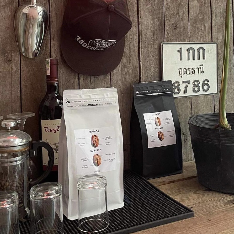 Hạt cà phê Mix (Ro x A)