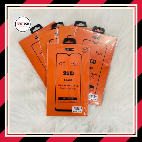 Kính cường lực iPhone 21D full màn hình