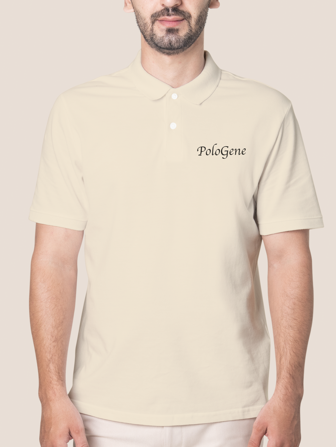 Áo Thun Có Cổ Nam Basic Logo ( T000105)