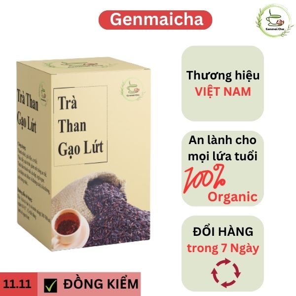 Trà than gạo lứt