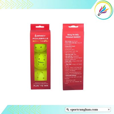 Bóng thi đấu Pickleball Gamicy G-Pro40L ( 3 quả )