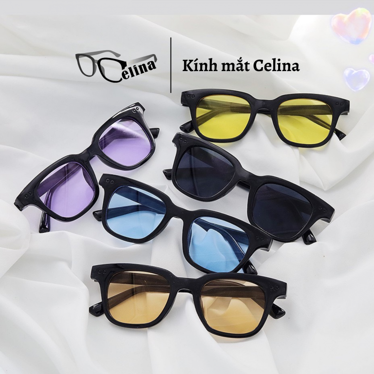 Mắt Kính Râm Chữ V Nhiều Màu Sắc