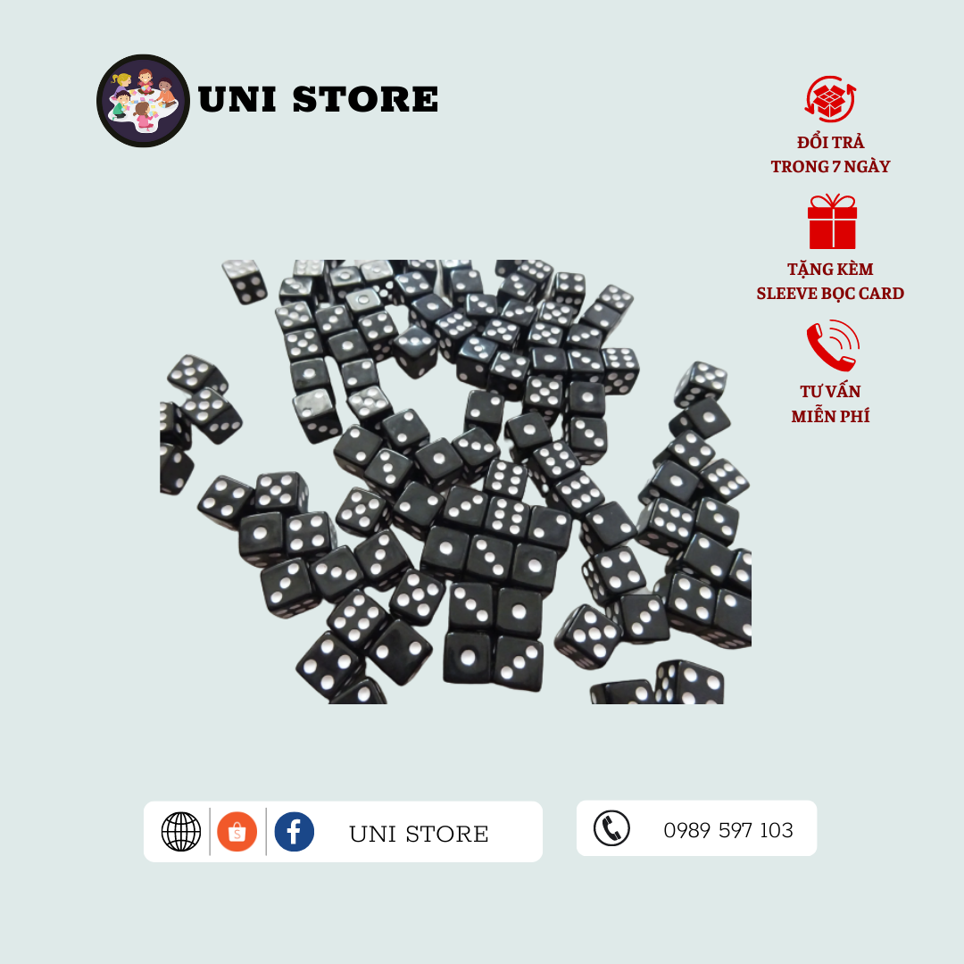 Xí ngầu Mini-LỐC - Đồ Chơi Khác - 30 Viên