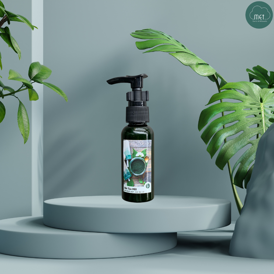 Mặt nạ sủi bọt Tảo xoắn MEI – Chai 50ml