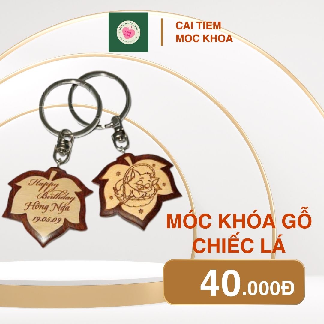 Chia sẻ:  0 Móc Khóa Gỗ Khắc Tên Hình Chiếc Lá - Cái Tiệm Móc Khóa