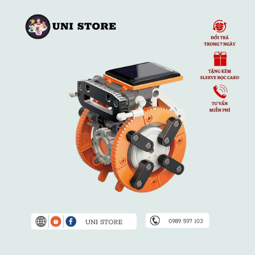 STEM Lắp Ráp Robot Chạy Bằng Năng Lượng Mặt Trời - Đồ Chơi Giáo Dục