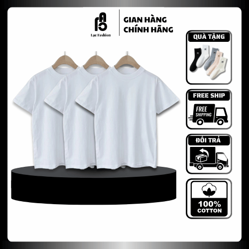 [Lạc Fashion] Áo Thun Babytee Ôm Trắng Trơn