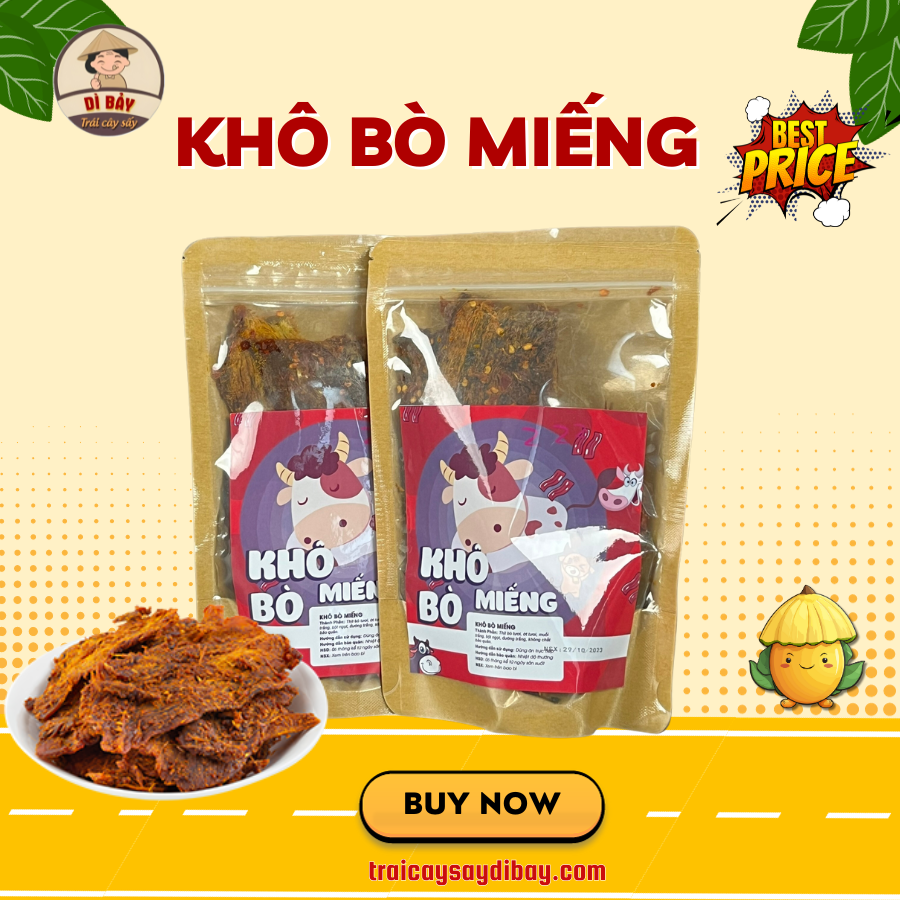 KHÔ BÒ MIẾNG