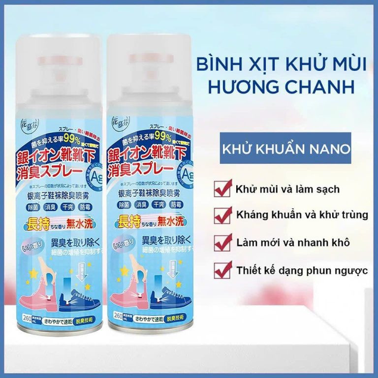 XỊT GIÀY CHỐNG HÔI CHÂN