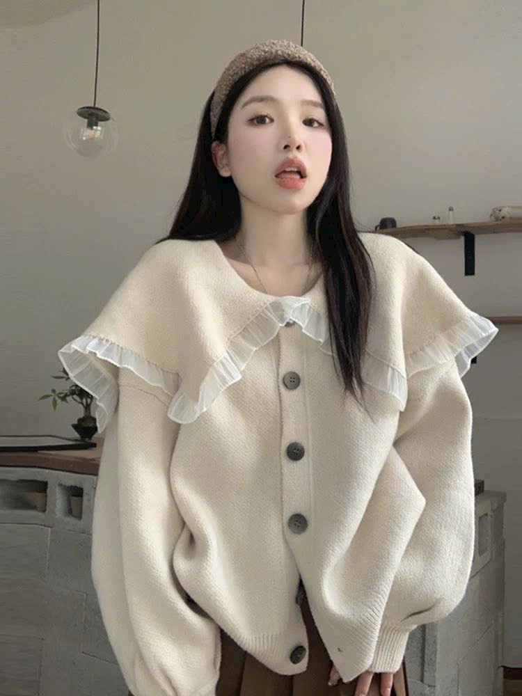 ĐẦM BABYDOLL HỒNG CỔ YẾM NƠ NGỰC