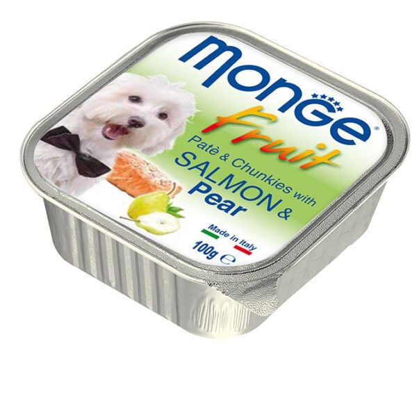 Monge-Pate cá hồi và quả lê 100gr