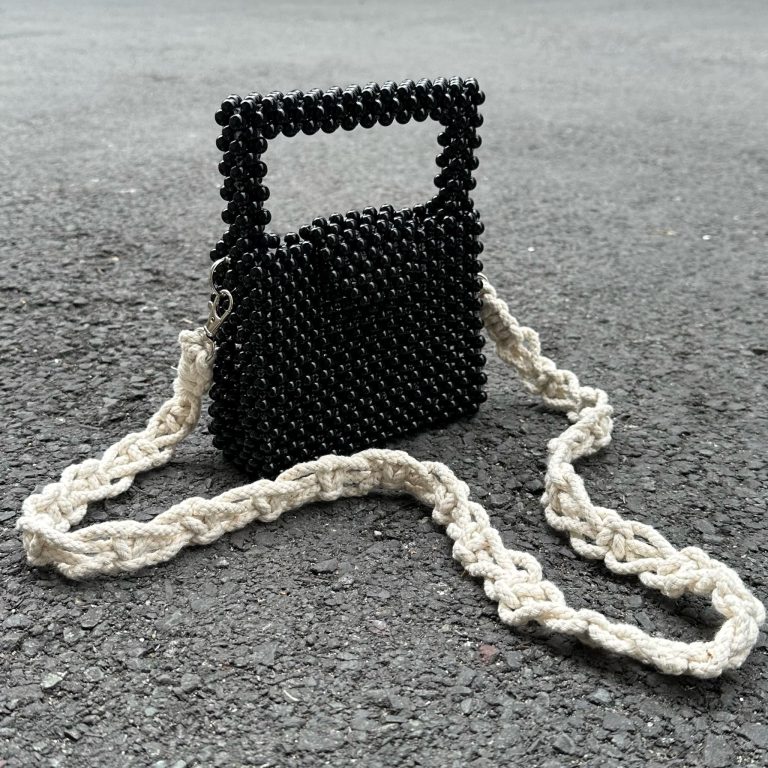 Túi Hạt Satchel Quai Vuông TESSÉ Handmade