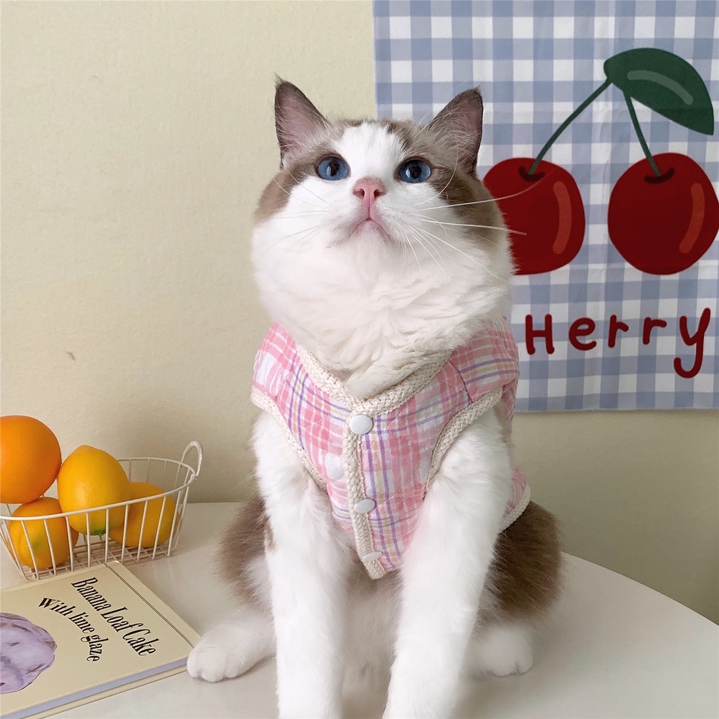 Áo Cotton Giữ Ấm Mùa Đông Dành Cho Thú Cưng