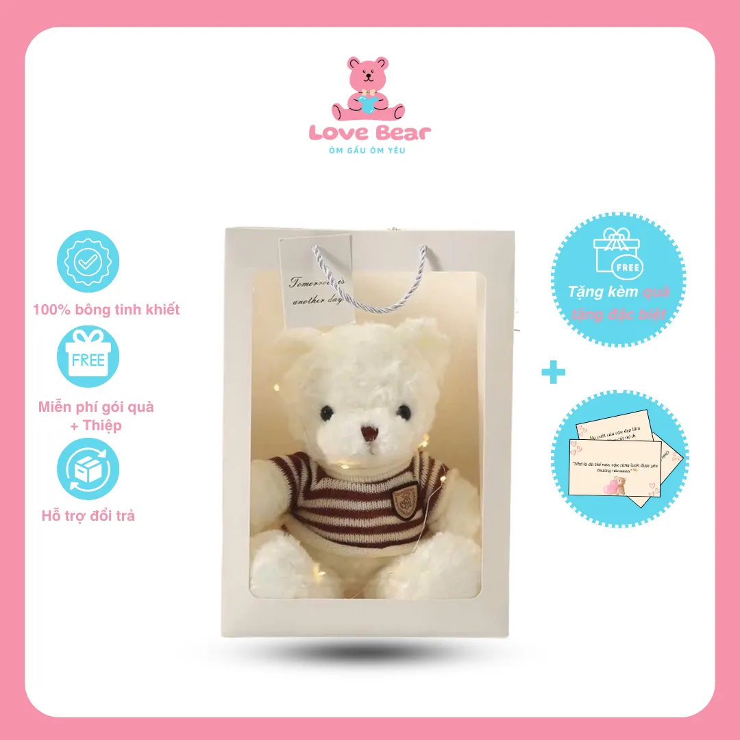 Quà tặng gấu bông Teddy SET2
