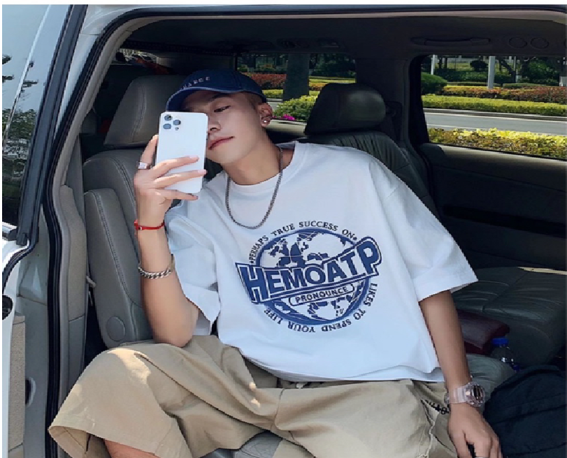 Áo Thun Nam Fom rộng phong cách trẻ trung