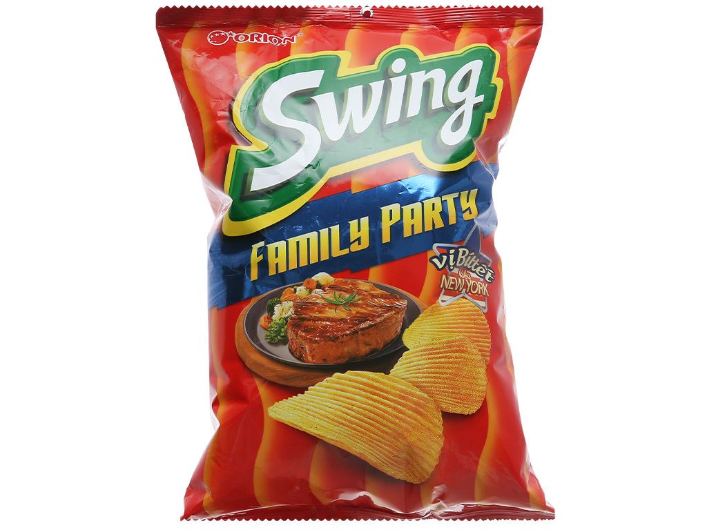 Snack vị bít tết kiểu New York Swing gói 152g