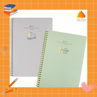 Sổ lò xo kép Klong B5 80 trang bìa nhựa