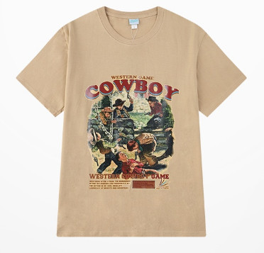 Áo phông ngắn tay CowBoy