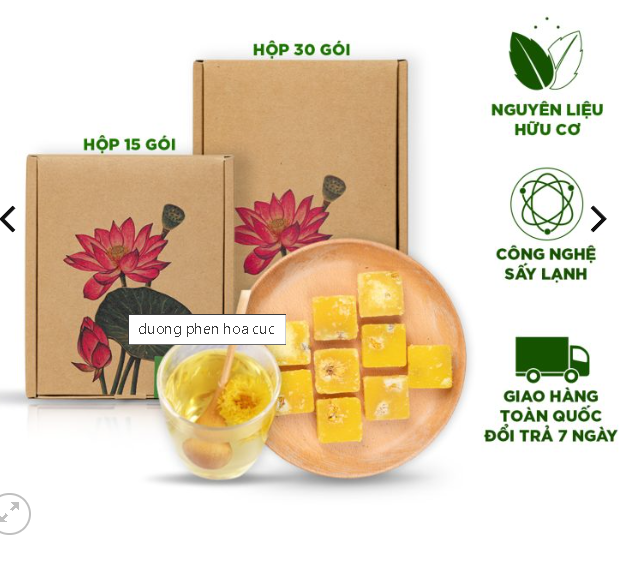 Trà Hoa Thảo Mộc Đường Phèn Viên