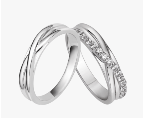 NHẨN ĐÔI BẠC 925 JWS N02