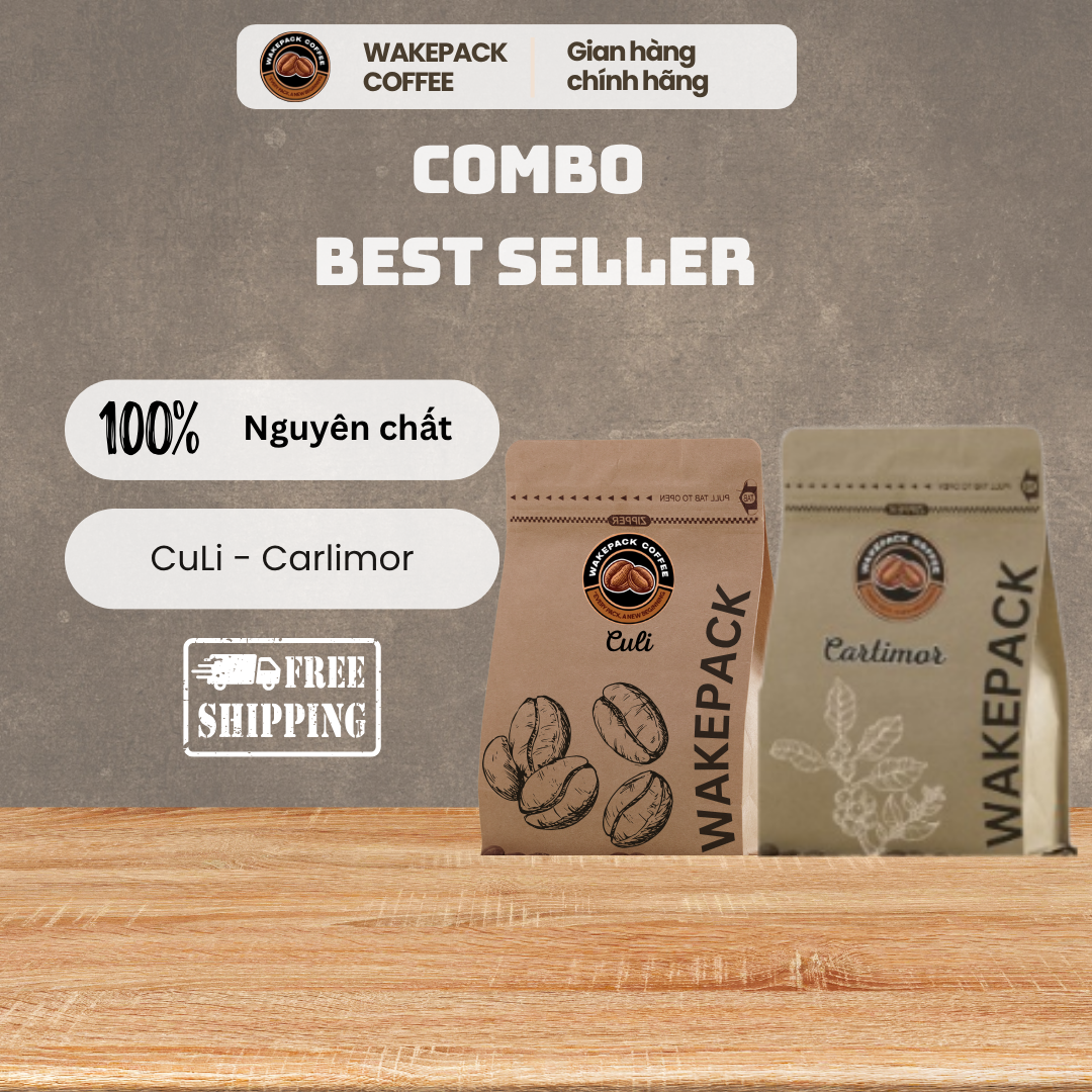 ☕ COMBO Wakepack Coffee BEST SELLER – ĐỈNH CAO HƯƠNG VỊ, KHẲNG ĐỊNH ĐẲNG CẤP