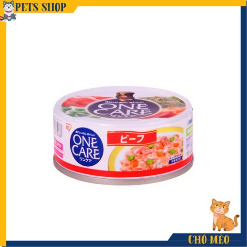 Pate cho chó vị thịt bò IRIS OHYAMA One Care Beef