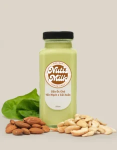 Sữa óc chó đậu đỏ củ dền