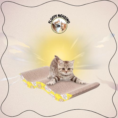 [Fluffy NekoInu] Tấm Cào Móng Mèo – Bảo Vệ Sofa, Giảm Stress