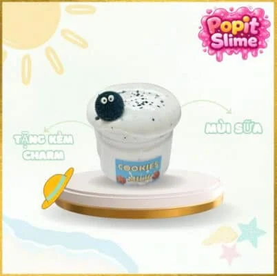 Slime Cookies & Milk